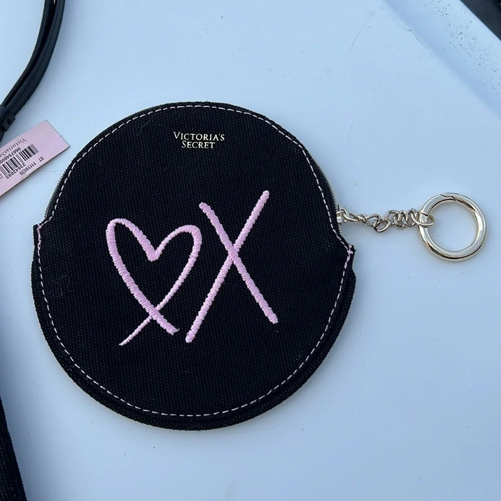 NIB 2 piece Victoria’s Secret clutch and coin or key chain - Picture 5 of 5